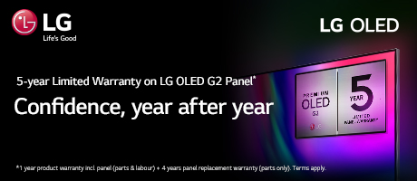 2022 LG OLED Television 5 Year Limited Warranty